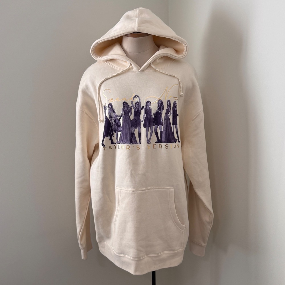 Taylor Swift XL Taylor's Version Speak Now Oversized Hoodie Sweatshirt Eras Tour